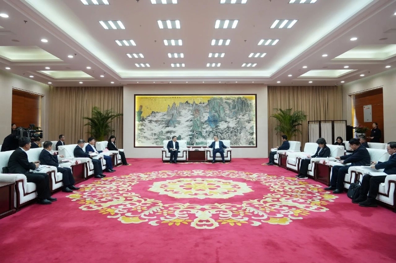 中國能建黨委書記、董事長宋海良拜會(huì)安徽省委副書記、省長王清憲