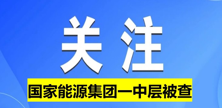 國(guó)家能源集團(tuán)一中層被查！